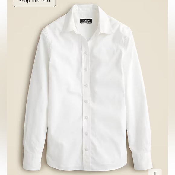 J crew Wren slim shirt in stretch cotton poplin - Picture 2 of 4